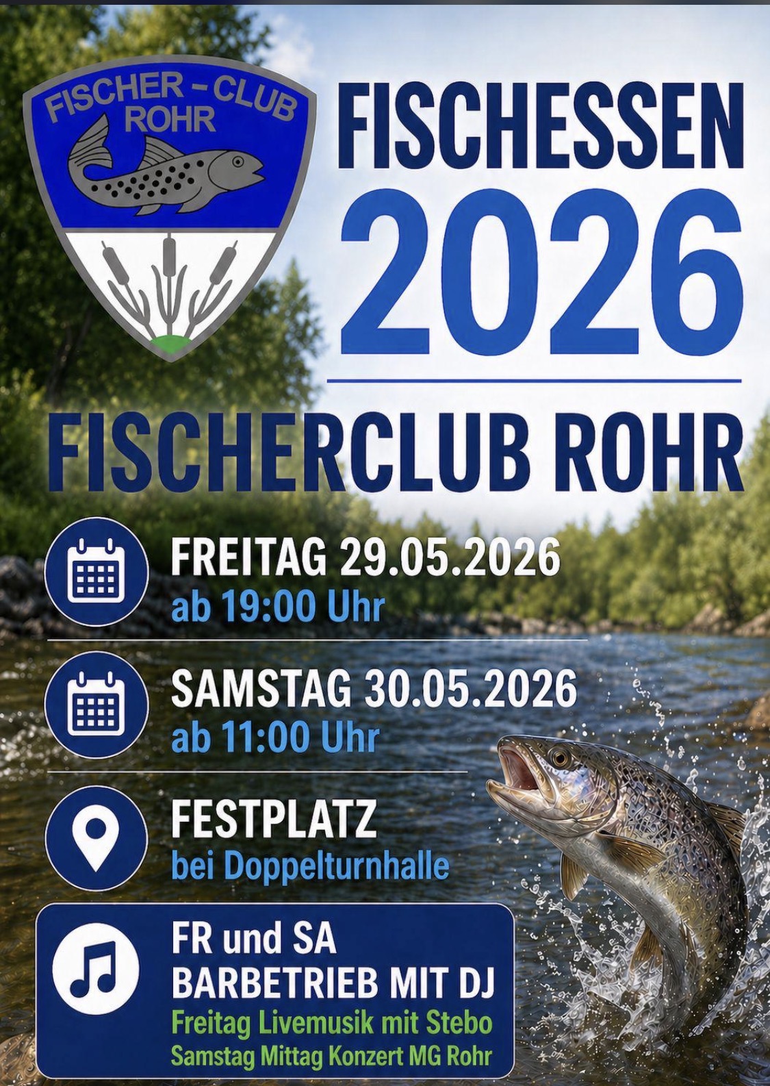 Fischessen Rohr