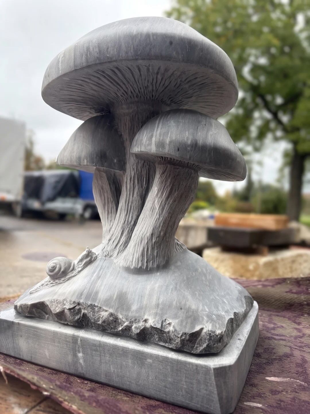 Pilzskulptur