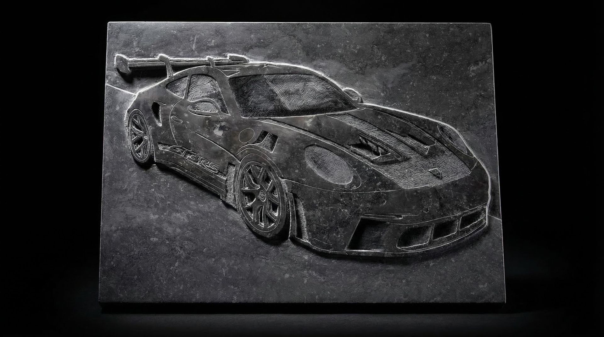 Porsche Flachrelief 